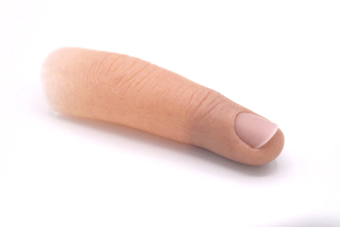 Silicone fingers demonstration